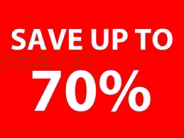 Clearance - Save up to 70%