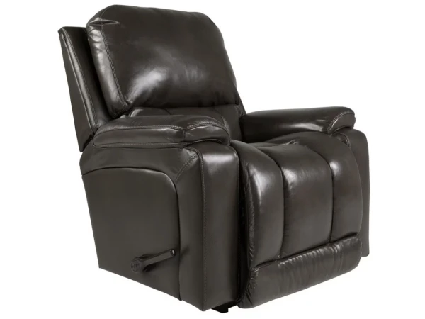 Greyson Leather Rocking Recliner-Shitake Recliners Customizable