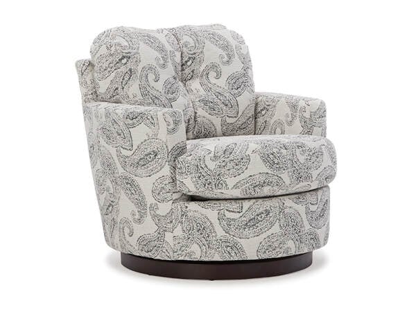 Skipper Swivel Barrel Chair Chairs Best Home Furnishings