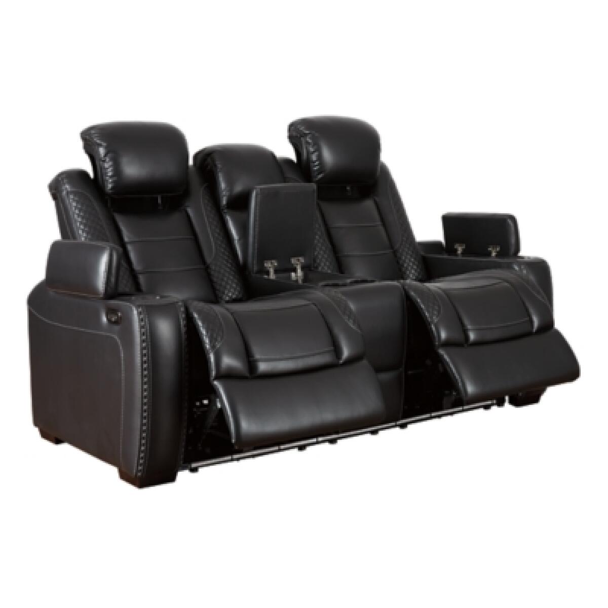 Party Time Power Reclining Loveseat with Console Loveseats Ashley Furniture 27
