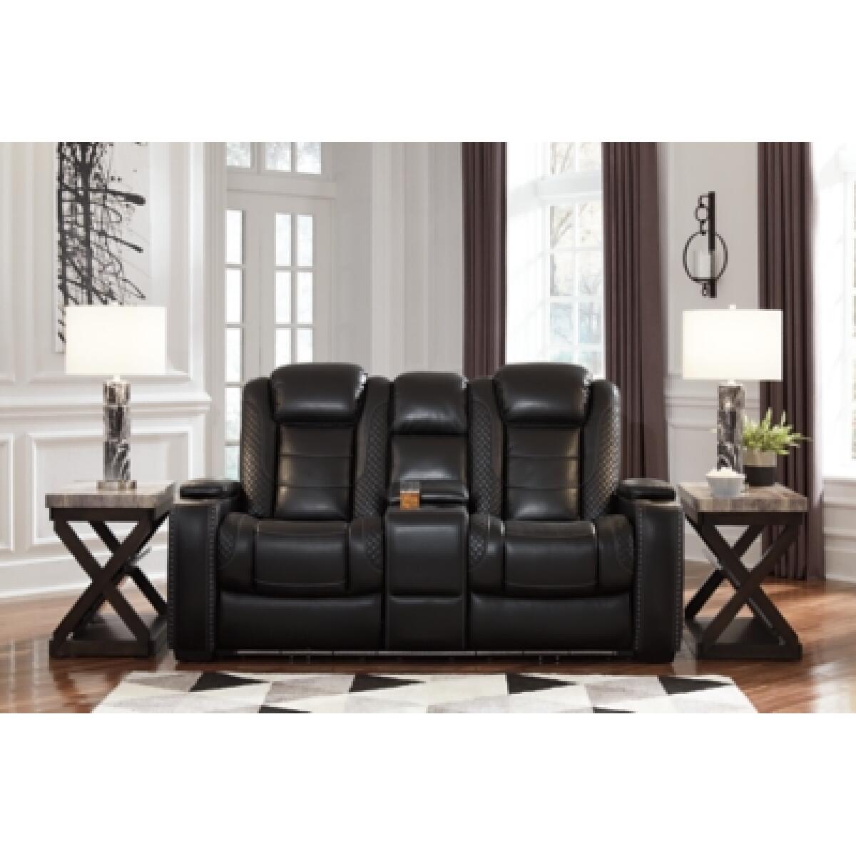 Party Time Power Reclining Loveseat with Console Loveseats Ashley Furniture 28