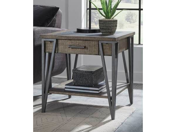 Square End Table – 1019-05 End tables Null