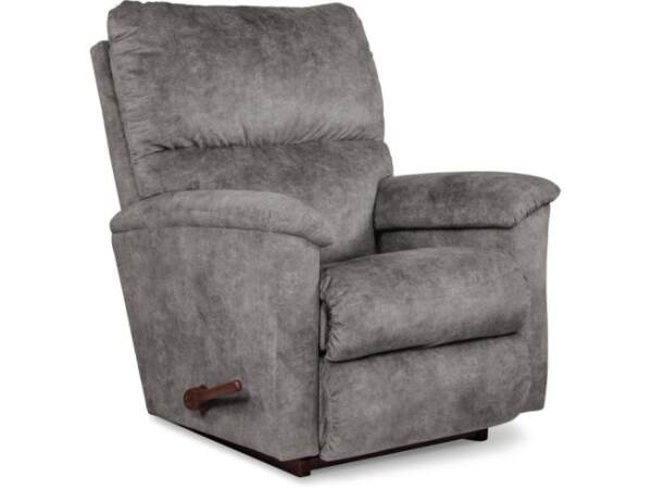 Brooks Rocking Recliner-Charcoal Recliners Customizable
