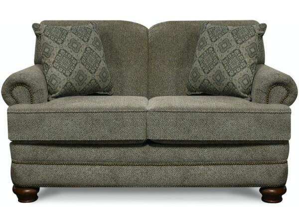 Reed Loveseat with Nails Loveseats Customizable