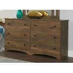 Aspen Oak 6-Drawer Dresser - 15586
