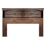 Aspen Oak Twin Bookcase Headboard - Image 3