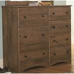 Aspen Oak 7-Drawer Chest