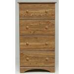 Aspen Oak 4-Drawer Chest - 15234