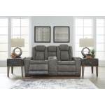 Next-Gen DuraPella Power Reclining Loveseat with Console - Image 3