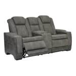Next-Gen DuraPella Power Reclining Loveseat with Console - Image 2
