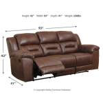 Stoneland Reclining Sofa - Image 5