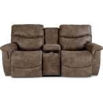 James Reclining Loveseat w/ Console