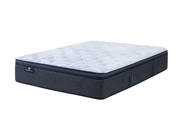 Perfect Sleeper Blue Lagoon Nights Plush Pillowtop California King Serta