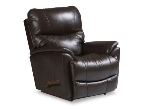 Trouper Leather Rocking Recliner-Walnut Recliners Customizable Trouper Leather Rocking Recliner-Walnut Recliners Customizable