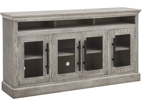 Manchester 73″ Highboy Console w/ 4 Doors Entertainment Stands Aspen Home