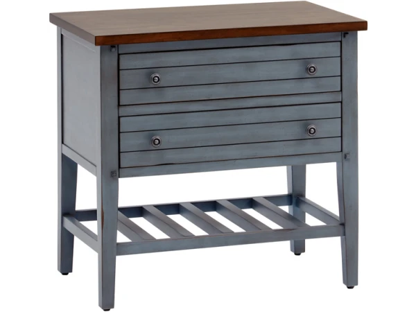 Pinebrook 2 Drawer Nightstand Nightstands Aspen Home