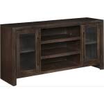 Tatum 66" Fireplace Console-Espresso