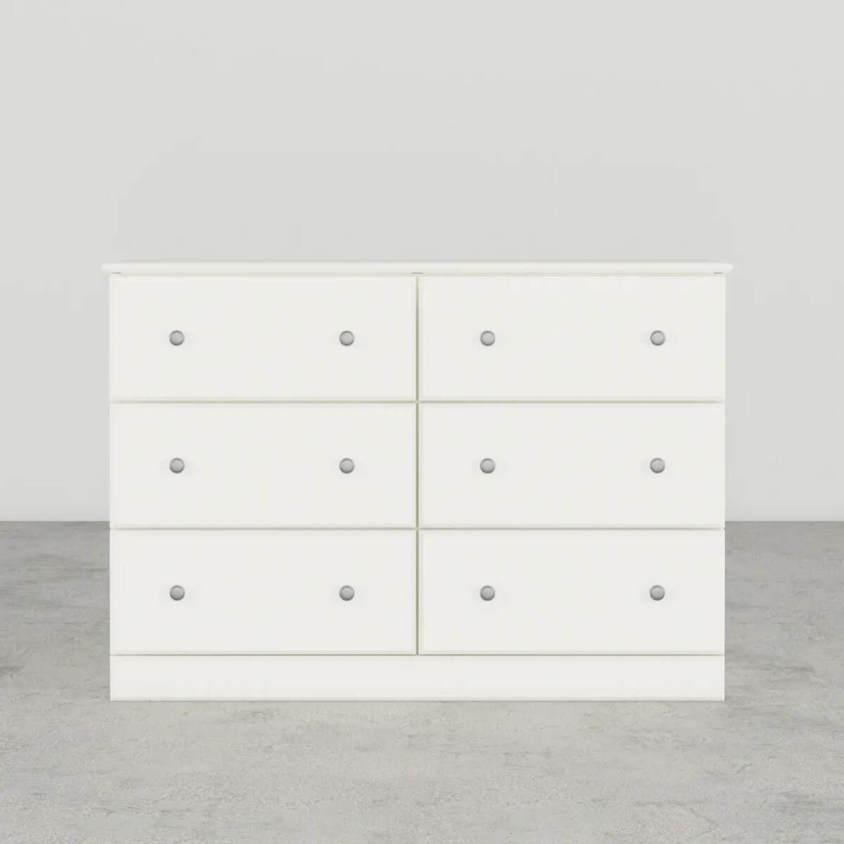 Essential White 6-Drawer Dresser Essential White 6-Drawer Dresser - Image 1