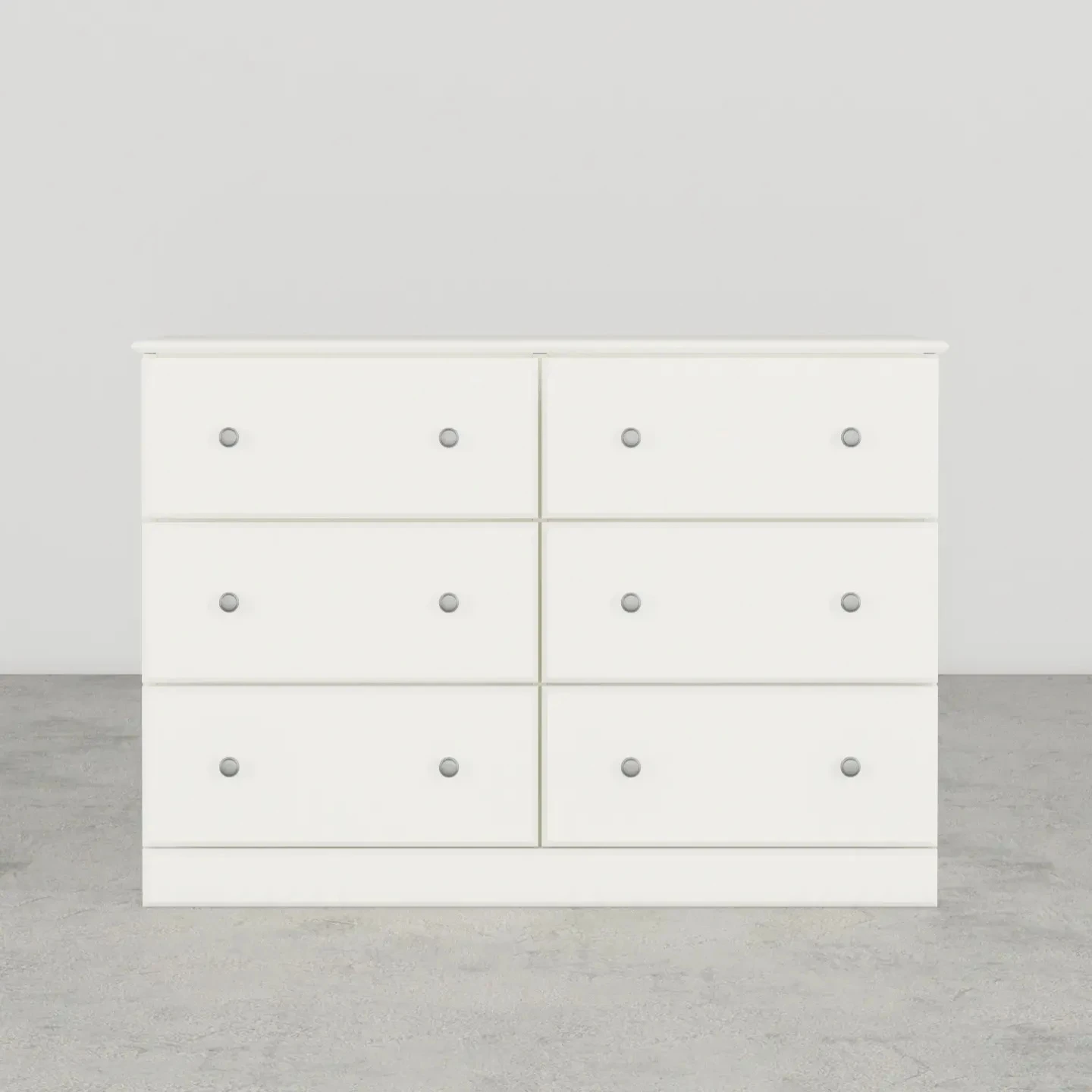 Essential White 6-Drawer Dresser Essential White 6-Drawer Dresser - Image 1