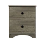 Weathered Gray Ash Night Stand