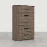 Park Elm 5 Drawer Chest - Image 2