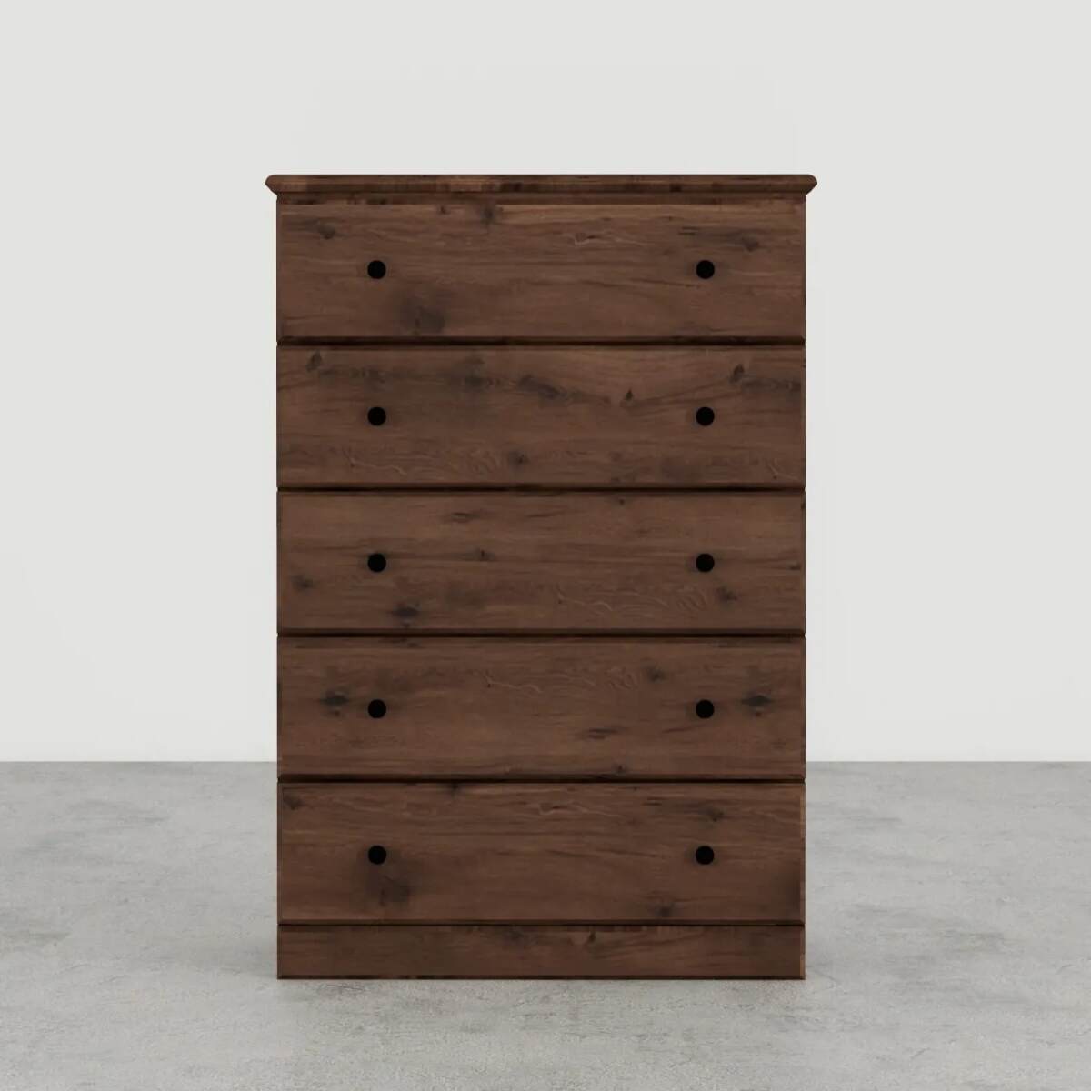 Aspen Oak 5 Drawer Chest-Big Chester Aspen Oak 5 Drawer Chest-Big Chester - Image 1