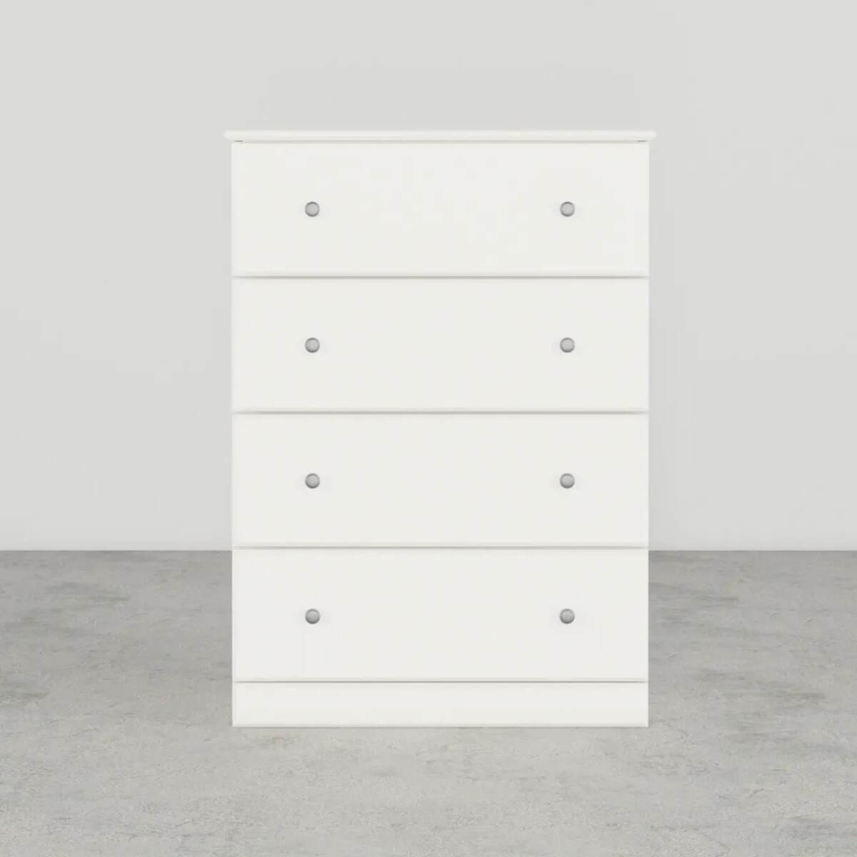 Essential White 4-Drawer Chest Essential White 4-Drawer Chest - Image 1