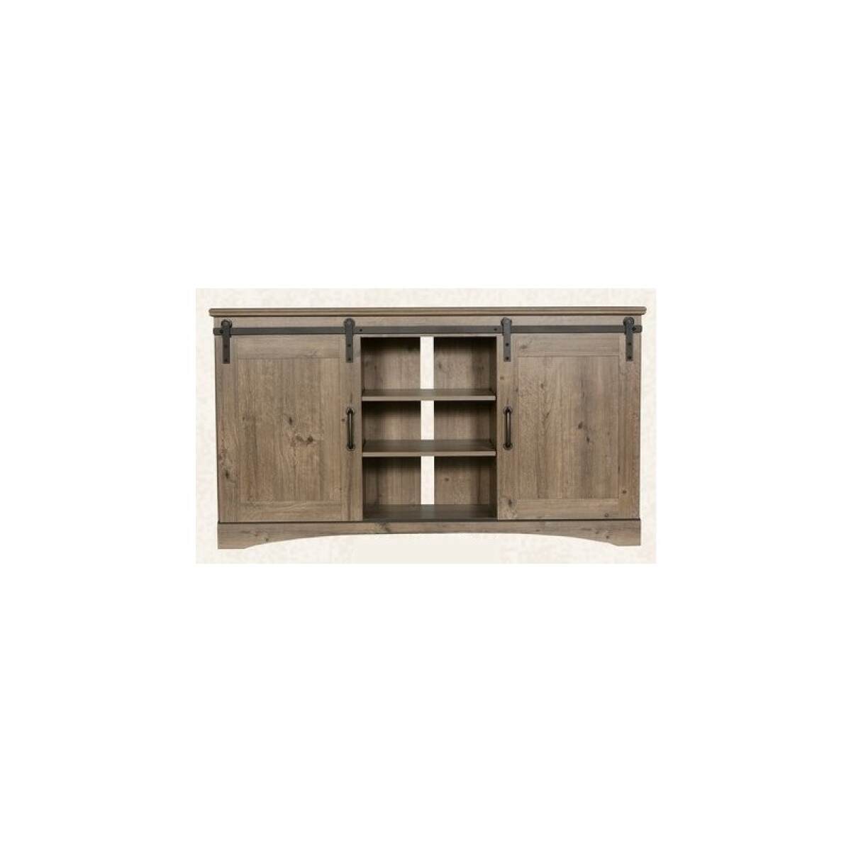22622 Media Console – Weathered Gray Ash 22622 Media Console - Weathered Gray Ash - Image 1