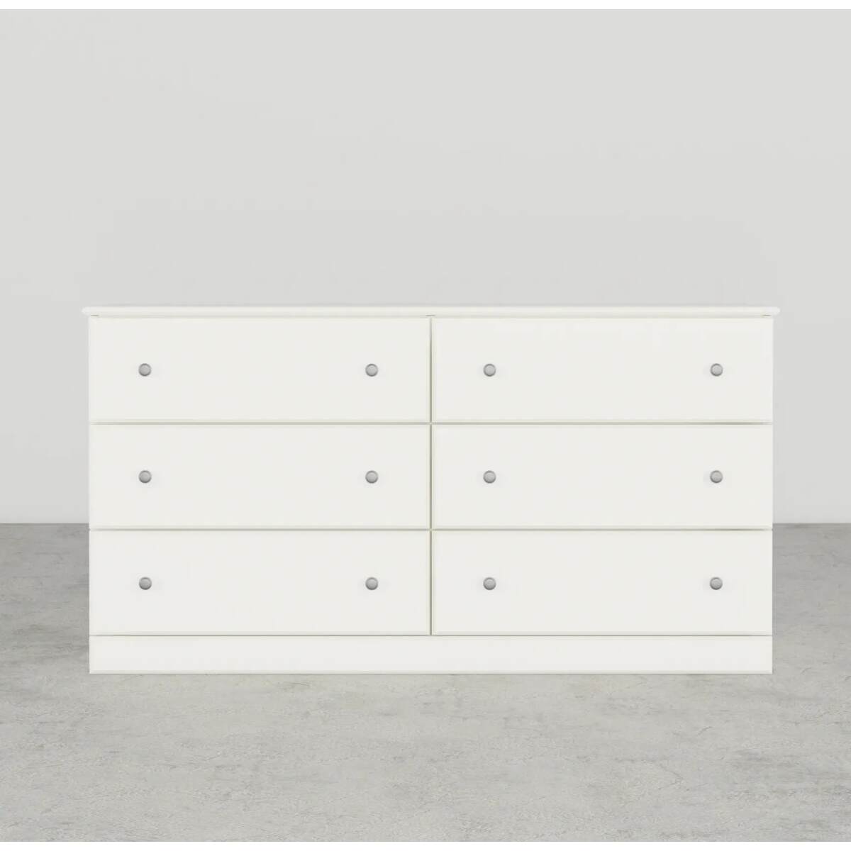 Essential White 6-Drawer Dresser Essential White 6-Drawer Dresser - Image 1