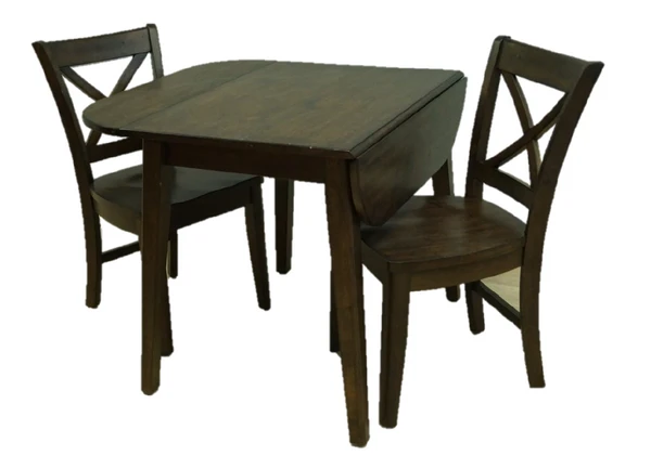 Ember Drop Leaf Table w/ 2 Chairs GROUP #127 Ember Drop Leaf Table w/ 2 Chairs GROUP #127 - Image 1