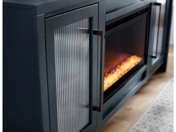 Tatum 66" Fireplace Console-Espresso - Image 3