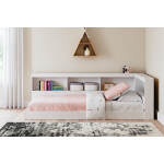 Piperton Twin Bookcase Storage Bed