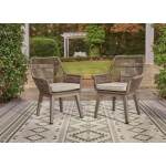 Beach Front Arm Chair with Cushion (Set of 2) - Image 3