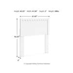 Hallityn Twin Panel Headboard - Image 5