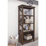 Baldridge 75" Bookcase