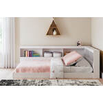 Piperton Full Bookcase Storage Bed