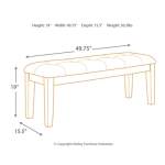 Ralene Dining Bench - Image 5