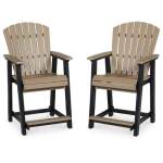 Fairen Trail Outdoor Counter Height Bar Stool (Set of 2) - Image 2