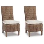 Beachcroft Outdoor Side Chair with Cushion (Set of 2) - Image 3