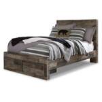 Derekson Full Panel Bed with 2 Storage Drawers - Image 2