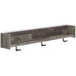 Neilsville Wall Mounted Coat Rack with Shelf