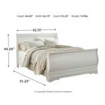 Anarasia Queen Sleigh Bed - Image 5