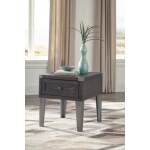 Todoe End Table with USB Ports & Outlets - Image 4