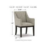 Burkhaus Dining Arm Chair - Image 8