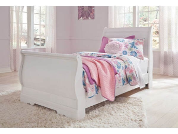 Anarasia Twin Sleigh Bed Beds Ashley Furniture
