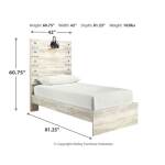 Cambeck Twin Panel Bed - Image 5