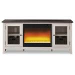 Dorrinson 60" TV Stand with Electric Fireplace - Image 2