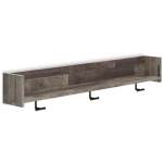 Neilsville Wall Mounted Coat Rack with Shelf - Image 2