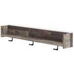 Neilsville Wall Mounted Coat Rack with Shelf - Image 4
