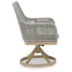 Seton Creek Outdoor Swivel Dining Chair (Set of 2) - Image 6